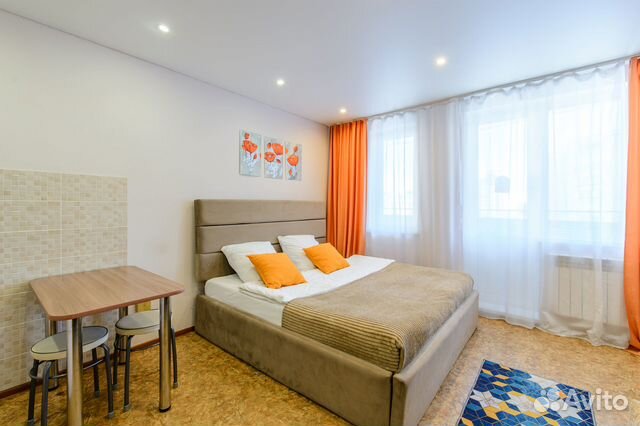 

Квартира-студия, 26 м², 2 кровати
