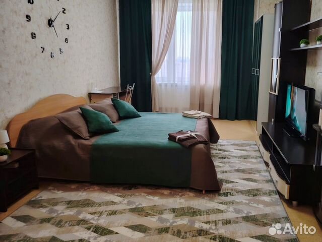 

1-к. квартира, 43 м², 3 кровати