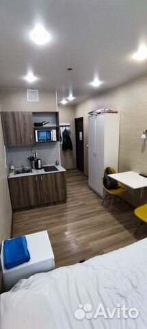 

Квартира-студия, 18 м², 2 кровати