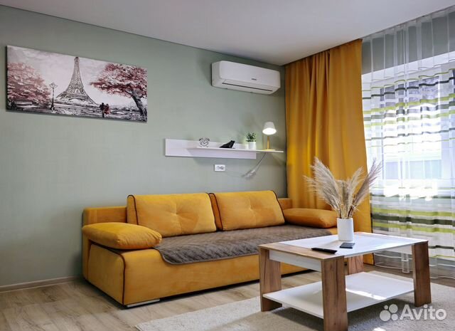 

1-к. квартира, 38 м², 2 кровати