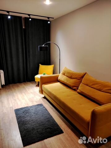 

1-к. квартира, 38 м², 2 кровати