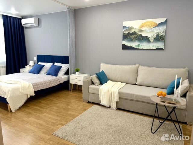 

1-к. квартира, 40 м², 2 кровати