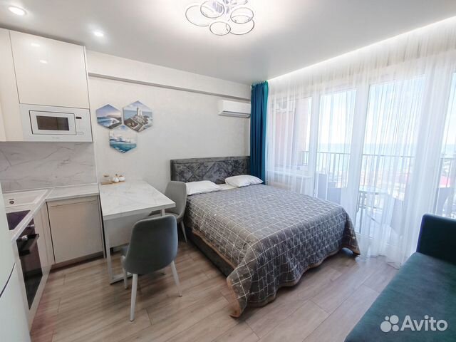

Квартира-студия, 28 м², 1 кровать