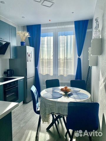 

1-к. квартира, 34 м², 2 кровати