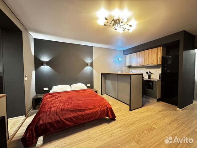 

Квартира-студия, 38 м², 2 кровати