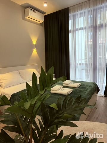 

Квартира-студия, 28 м², 2 кровати