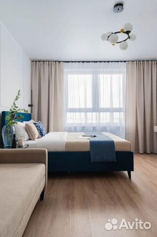 

Квартира-студия, 30 м², 2 кровати