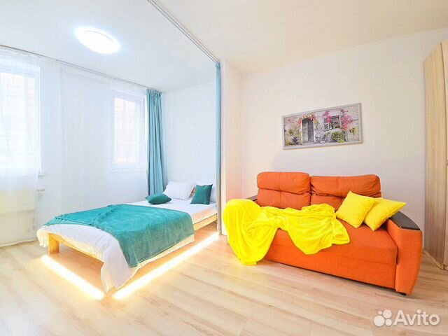 

Квартира-студия, 26,8 м², 2 кровати
