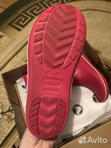 Сапоги резиновые Crocs женские