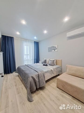 

1-к. квартира, 40 м², 3 кровати