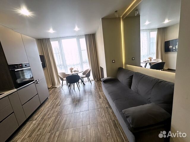 

1-к. квартира, 46 м², 2 кровати