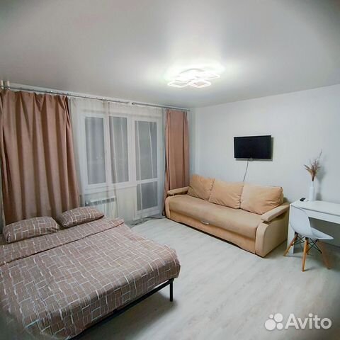 

Квартира-студия, 30 м², 2 кровати