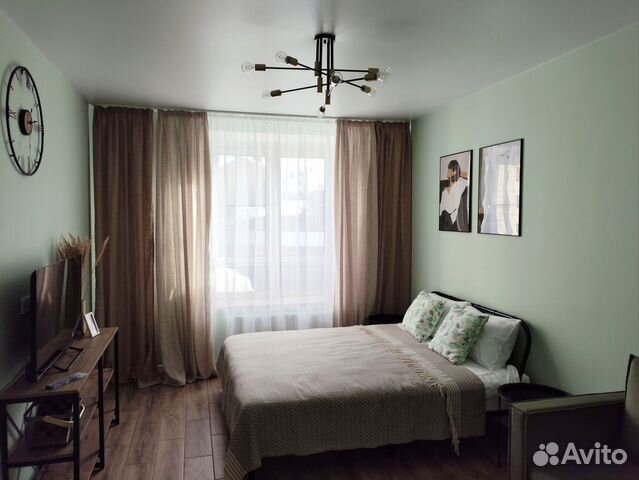 

1-к. квартира, 37 м², 2 кровати