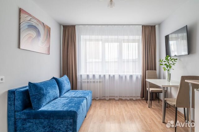 

Квартира-студия, 17 м², 2 кровати