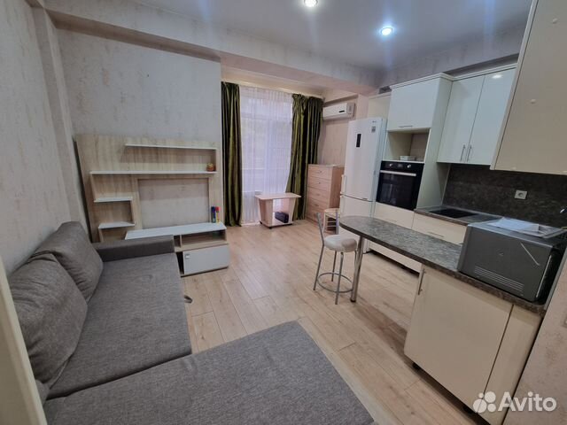 

Квартира-студия, 30 м², 1 кровать