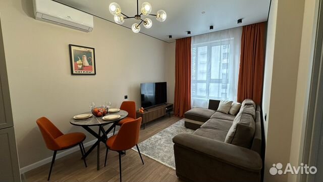 

1-к. квартира, 40 м², 2 кровати