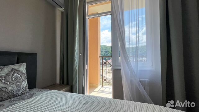 

1-к. квартира в апарт-отеле, 40 м², 2 кровати