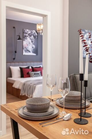 

1-к. квартира, 36 м², 2 кровати