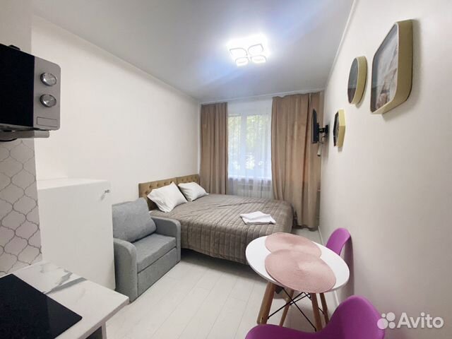 

Квартира-студия, 21 м², 2 кровати