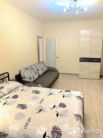 

1-к. квартира, 54 м², 3 кровати