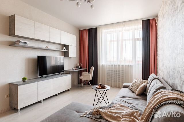 

1-к. квартира, 34 м², 1 кровать