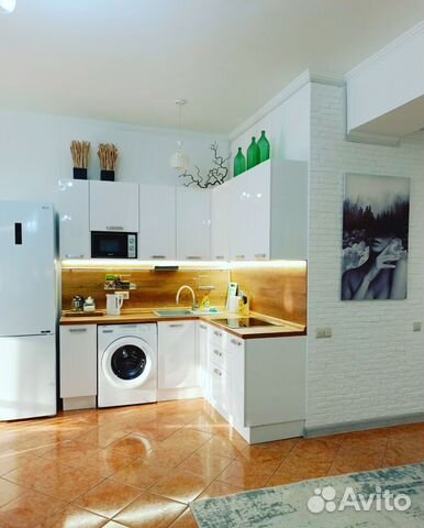 

Квартира-студия, 74 м², 2 кровати