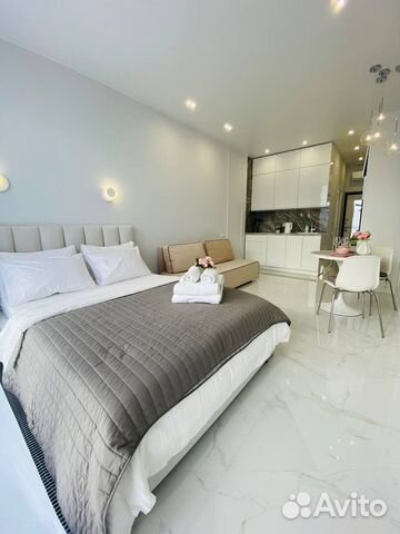 

Квартира-студия, 25 м², 2 кровати
