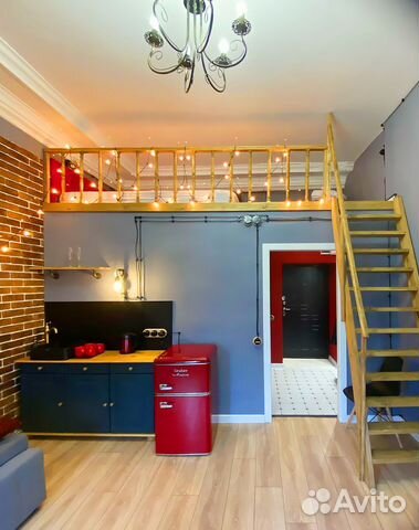 

1-к. квартира, 20 м², 2 кровати