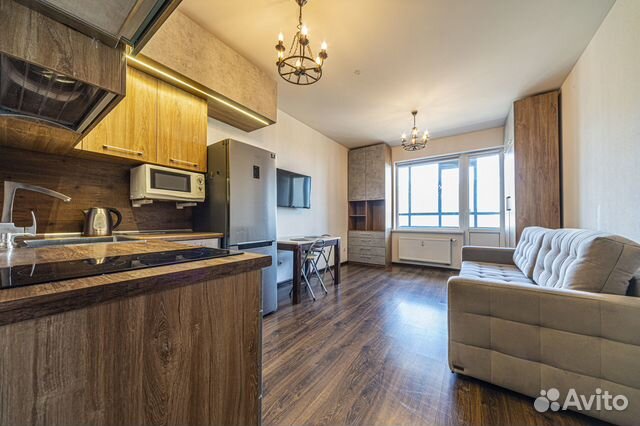 

Квартира-студия, 32 м², 1 кровать