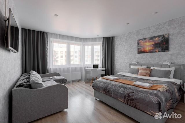 

1-к. квартира, 35 м², 3 кровати