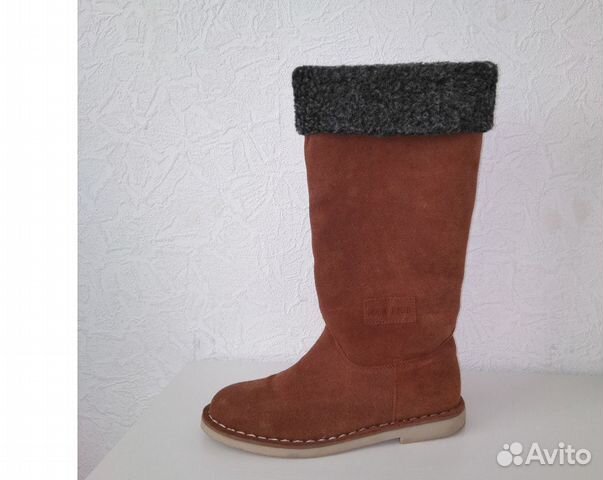 Сапоги, зима, натуральные
