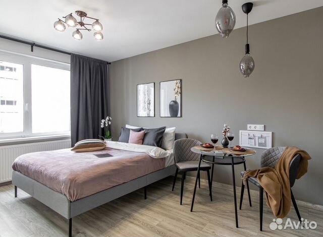 

Квартира-студия, 24,7 м², 1 кровать