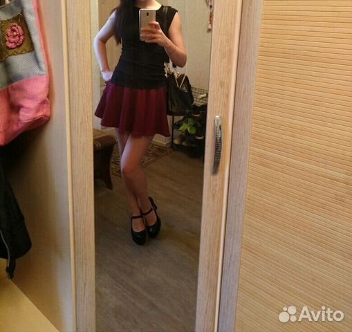 Юбка шортики новая(черная) xs Юбка шортики новая(черная) xs