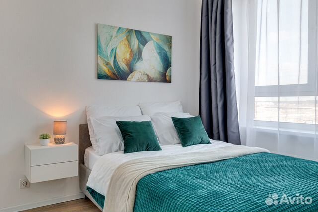 

1-к. квартира, 34 м², 2 кровати