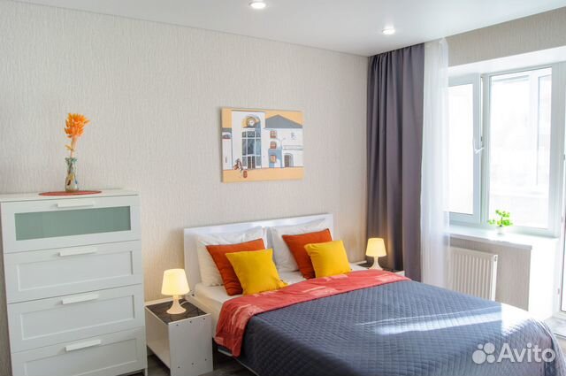 

1-к. квартира, 35 м², 2 кровати