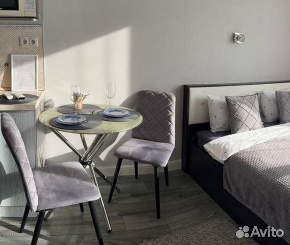 

Квартира-студия, 25 м², 2 кровати