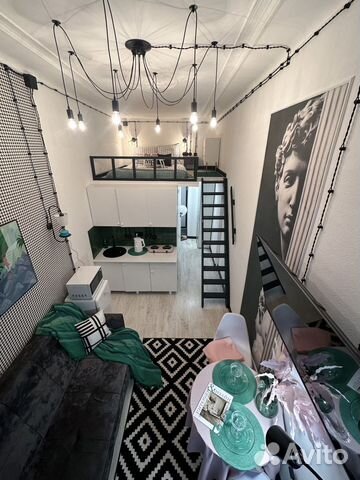 

Квартира-студия, 20 м², 2 кровати