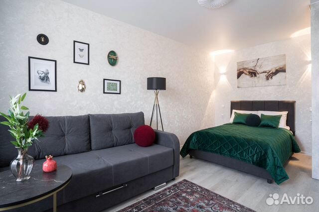 

1-к. квартира, 35 м², 2 кровати