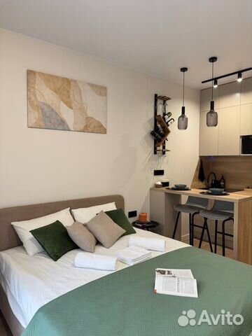 

Квартира-студия, 27,5 м², 1 кровать