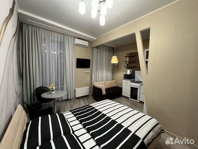 

Квартира-студия, 29 м², 1 кровать