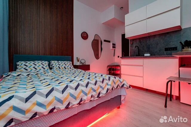 

Квартира-студия, 15 м², 1 кровать