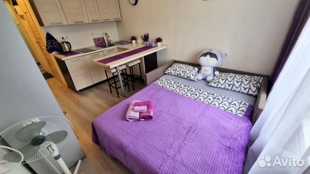 

Квартира-студия, 15,7 м², 1 кровать