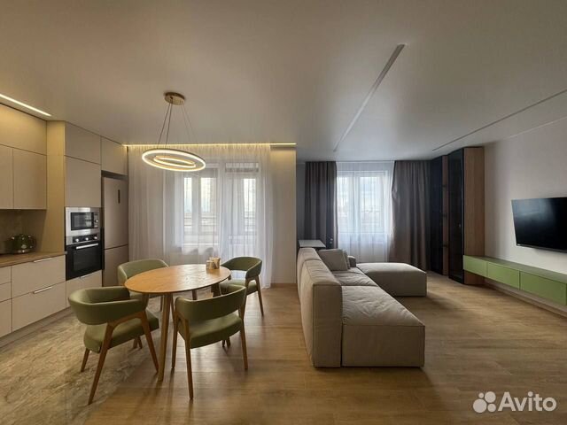 

1-к. квартира, 75 м², 2 кровати
