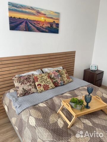 

1-к. квартира, 40 м², 2 кровати