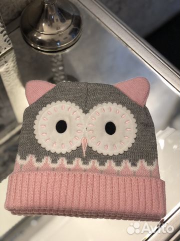 Шапка для девочки на 4-6 лет Шапка для девочки на 4-6 лет