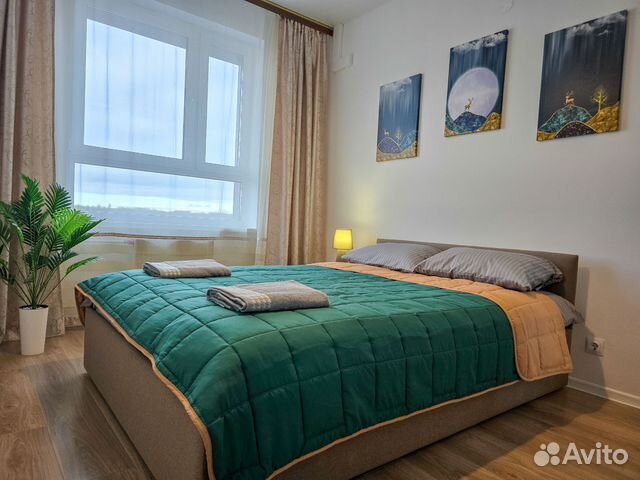 

1-к. квартира, 35 м², 2 кровати