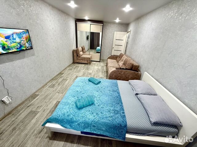 

1-к. квартира, 32 м², 3 кровати