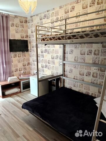 

Квартира-студия, 18 м², 2 кровати
