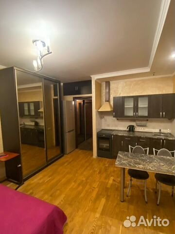 

Квартира-студия, 30 м², 1 кровать