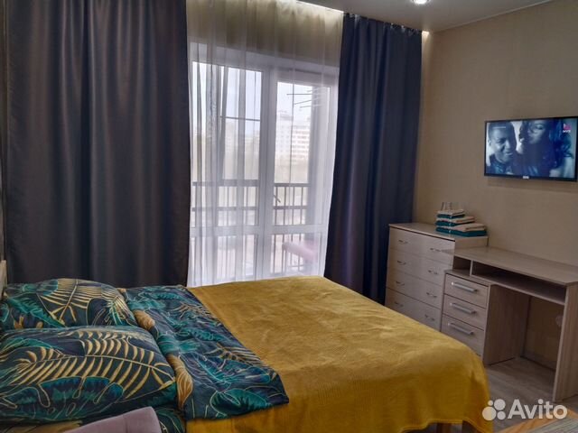 

Квартира-студия, 28 м², 2 кровати